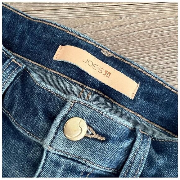 Joe’s Charlie High Rise Skinny Ankle Jeans Cobra Side Stripe Jaylyn Wash Size 28 - Picture 13 of 16